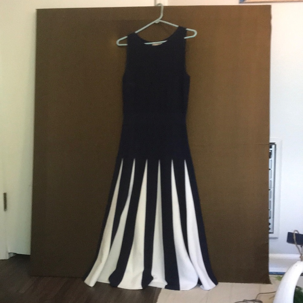 Navy White Maxi Eva Mendes